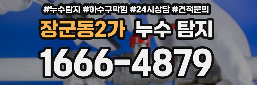 장군동2가 누수 탐지