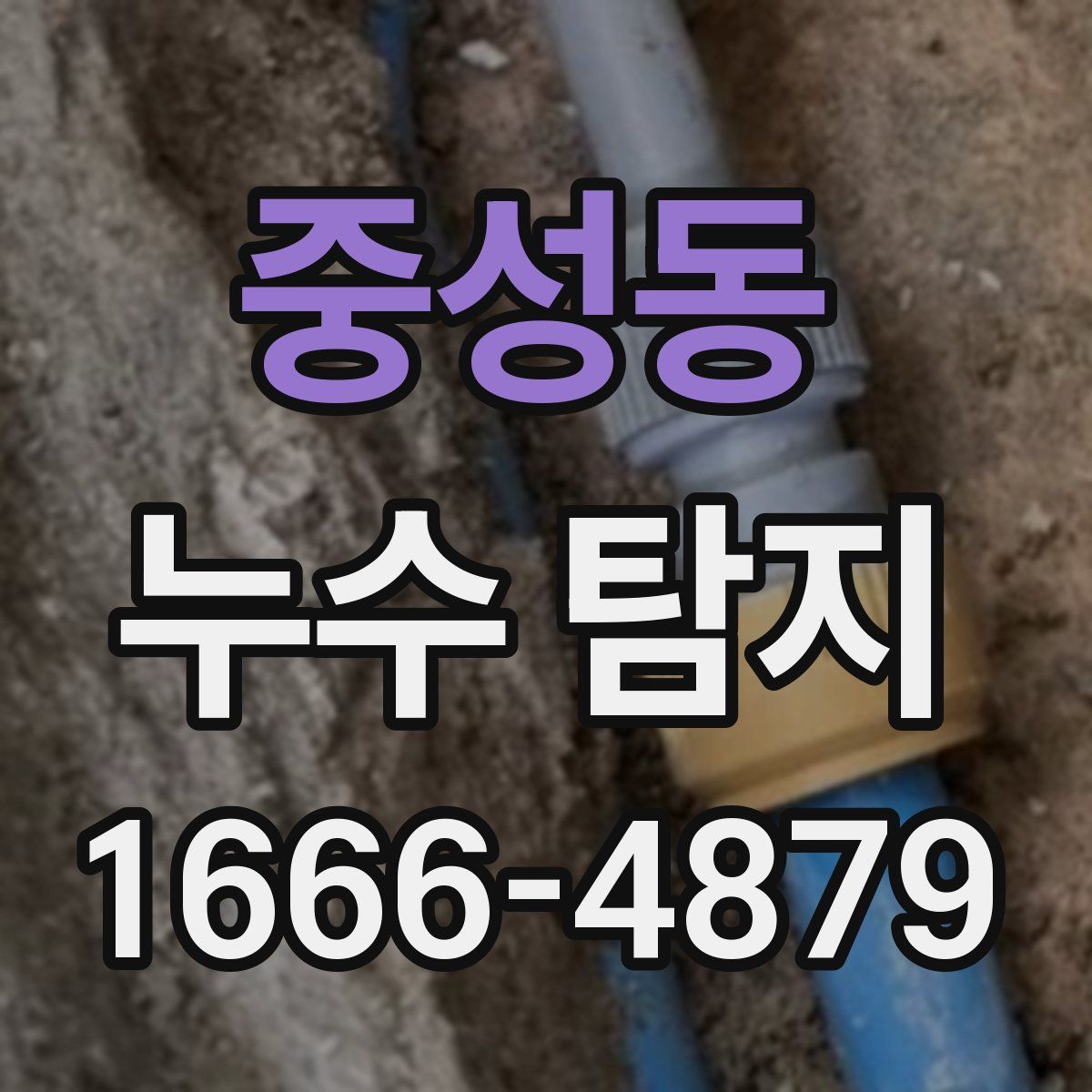중성동 누수 탐지