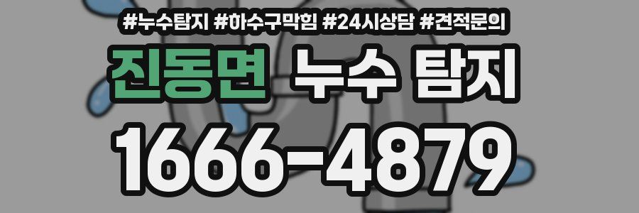 진동면 누수 탐지