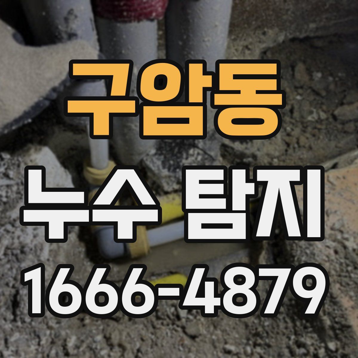 구암동 누수 탐지