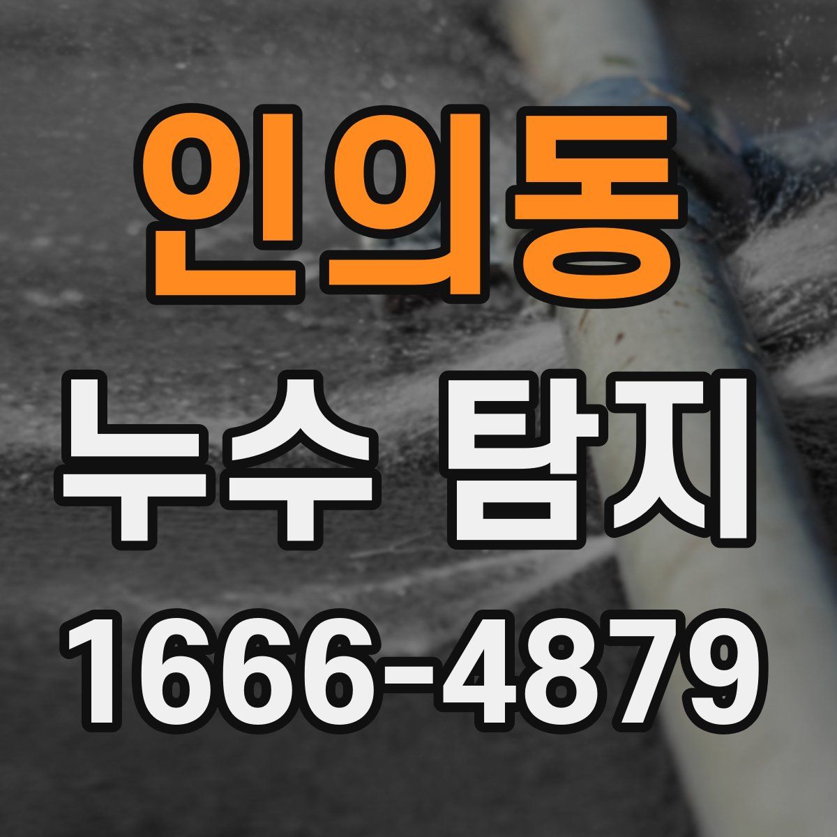 인의동 누수 탐지