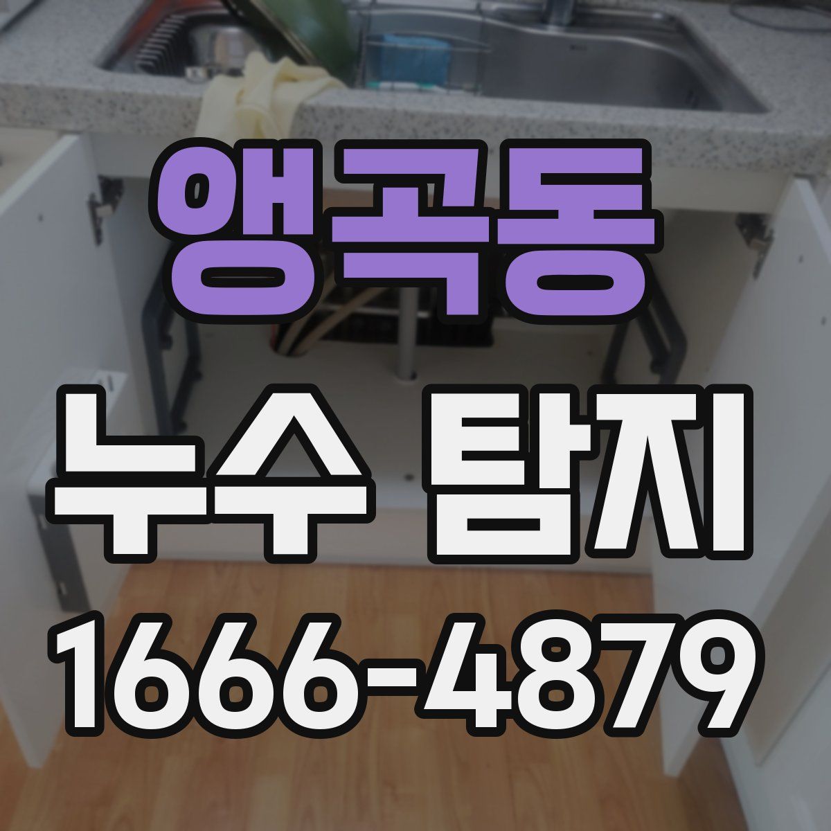 앵곡동 누수 탐지
