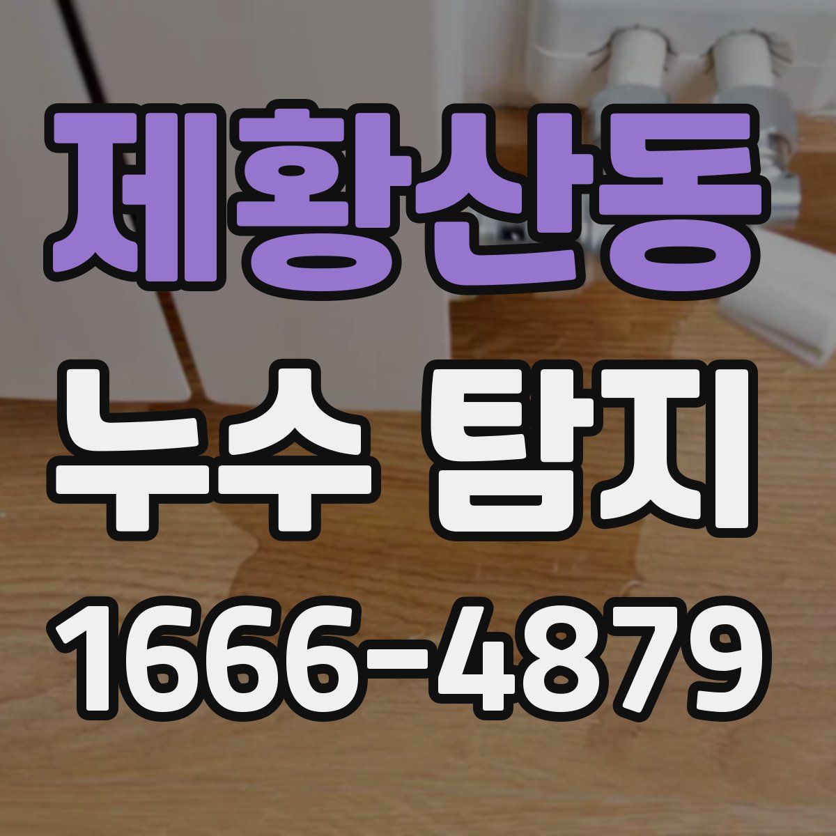 제황산동 누수 탐지