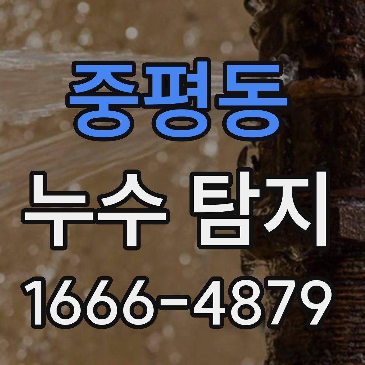 중평동 누수 탐지