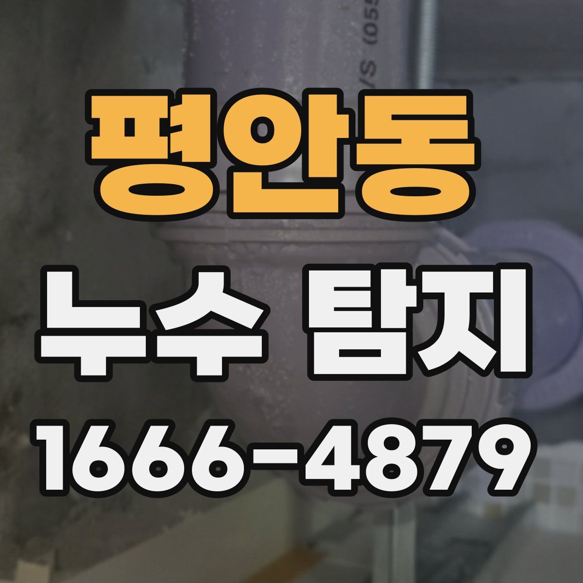 평안동 누수 탐지