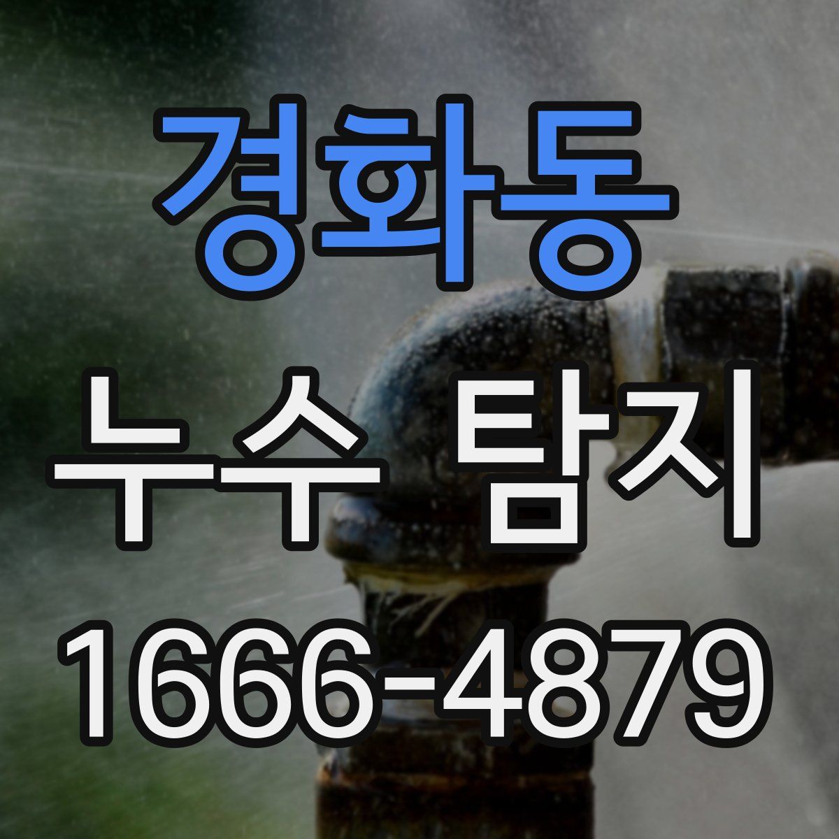 경화동 누수 탐지