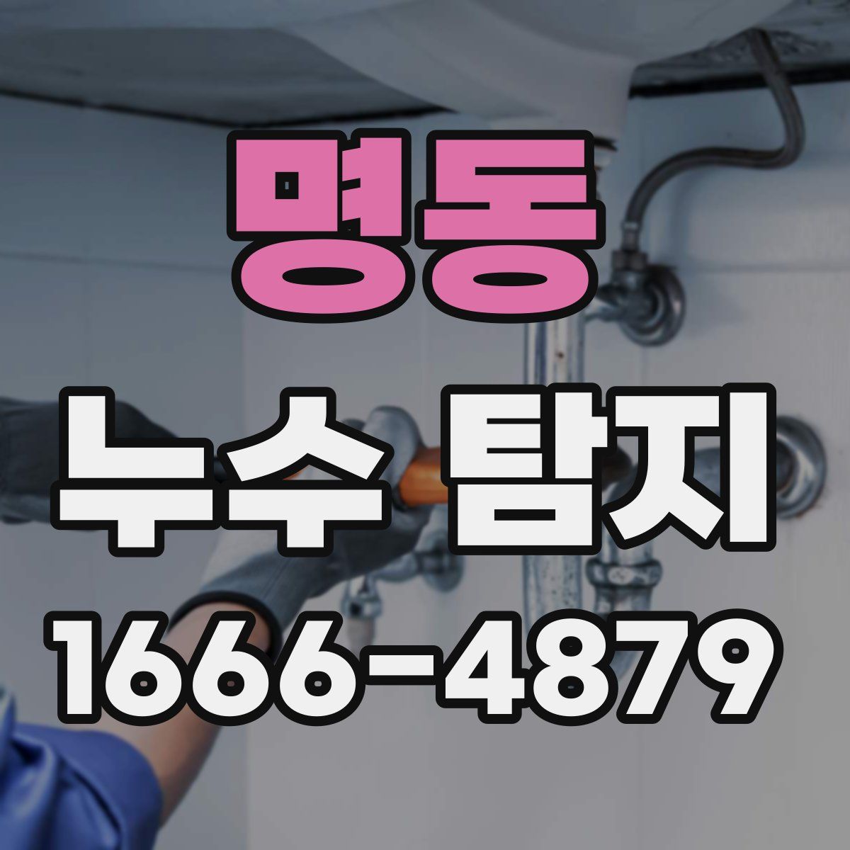 명동 누수 탐지