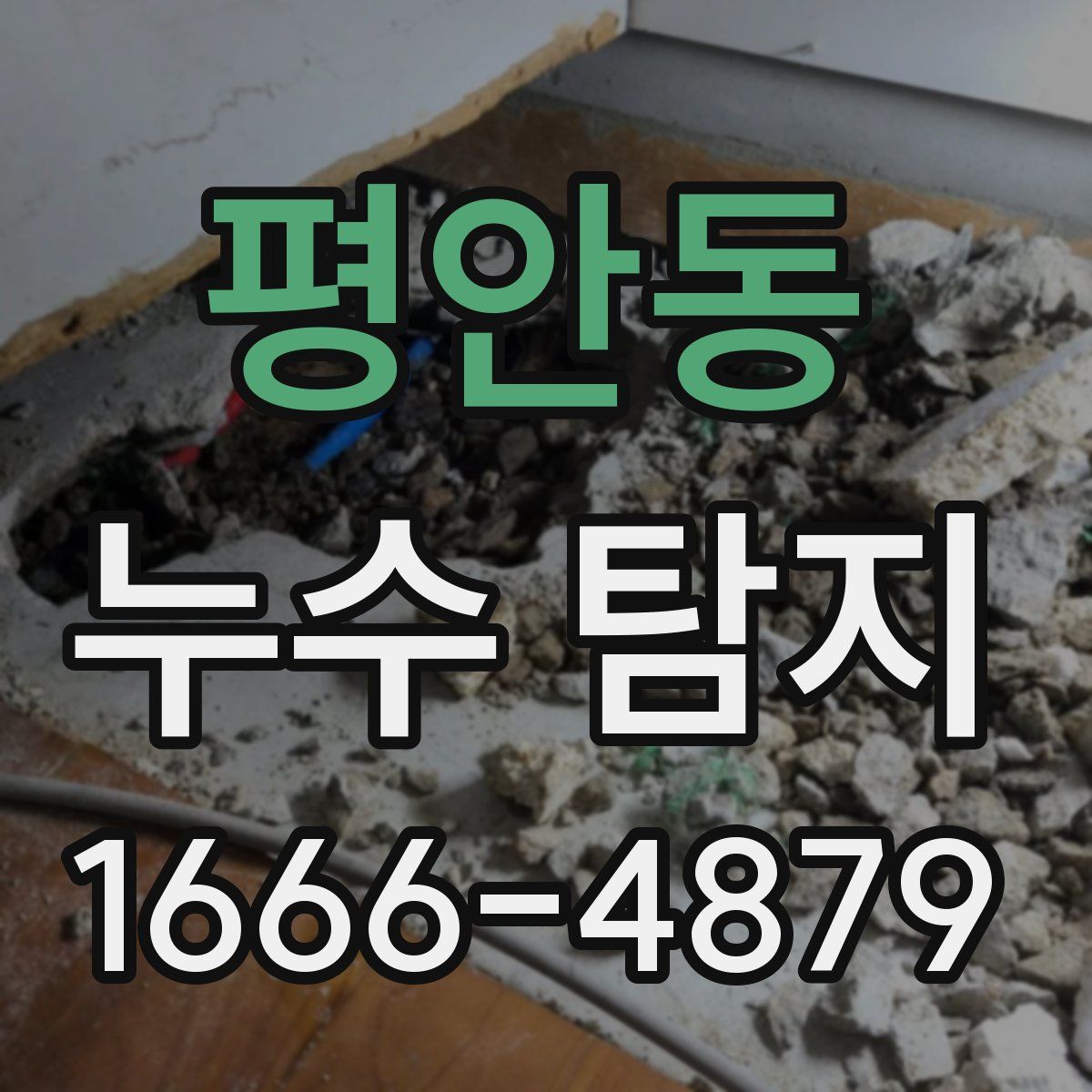 평안동 누수 탐지