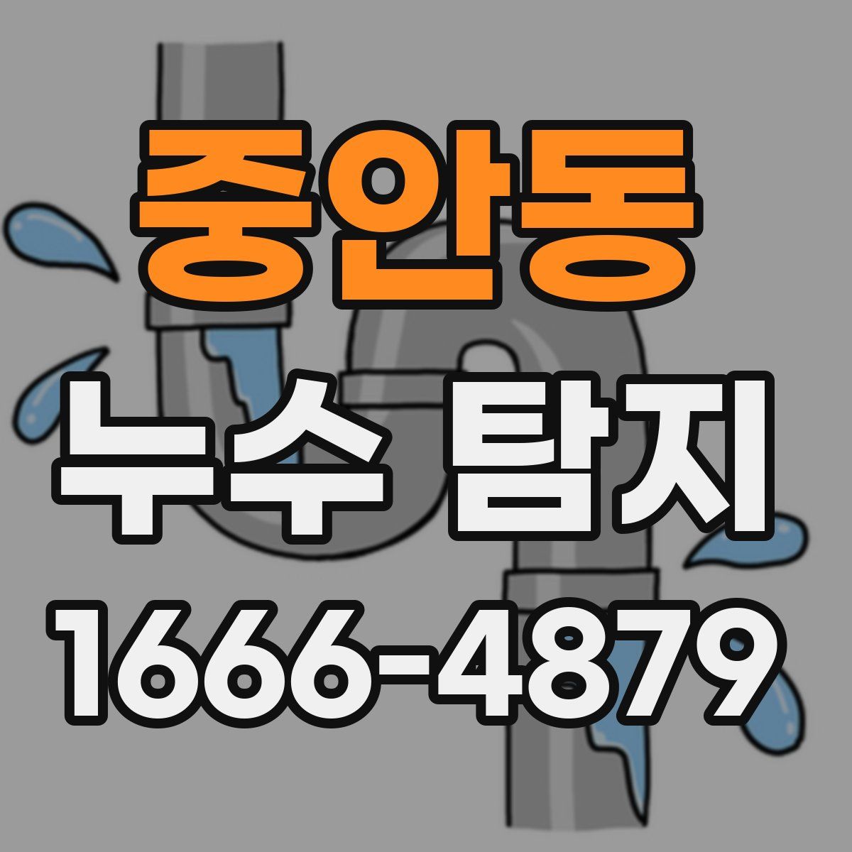 중안동 누수 탐지