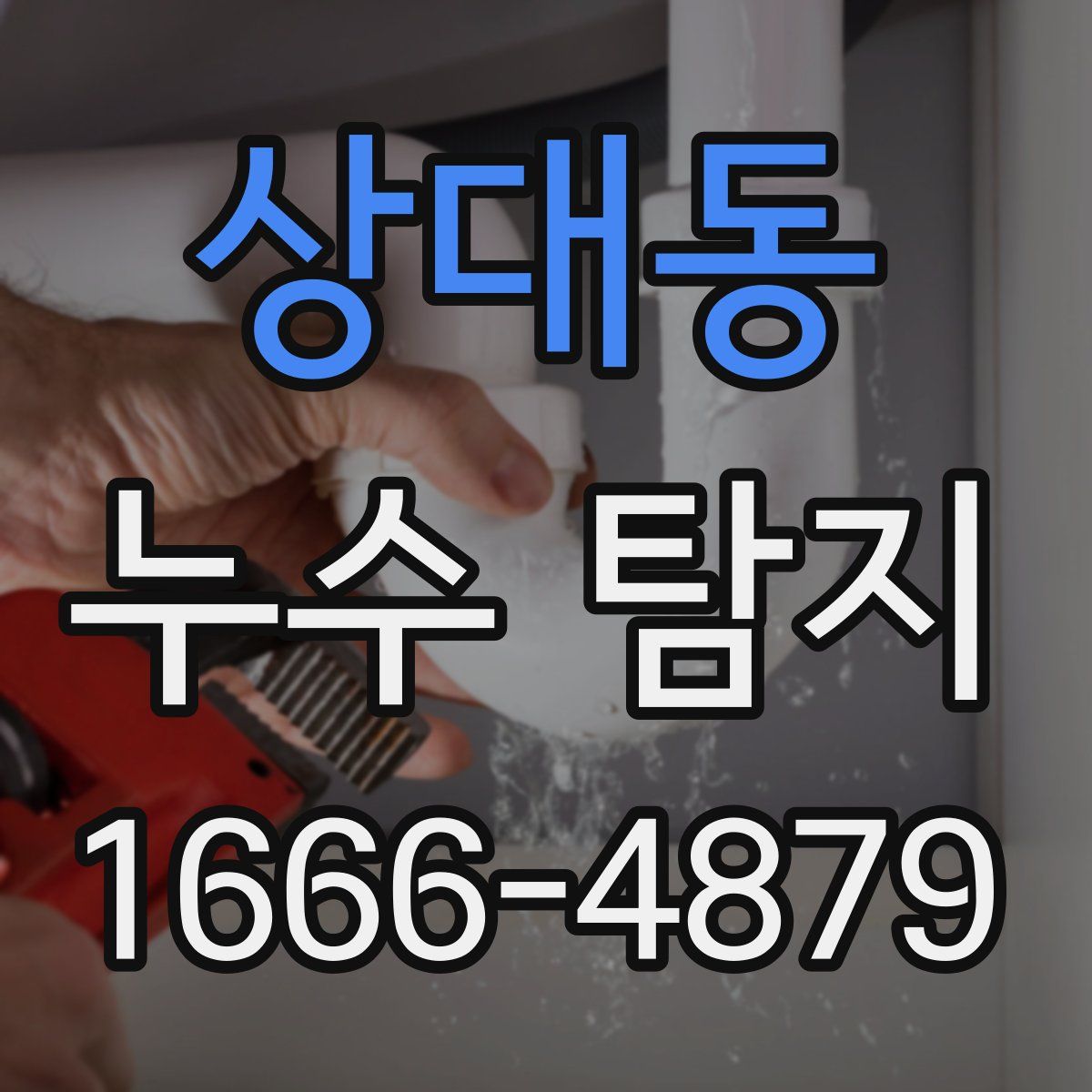 상대동 누수 탐지