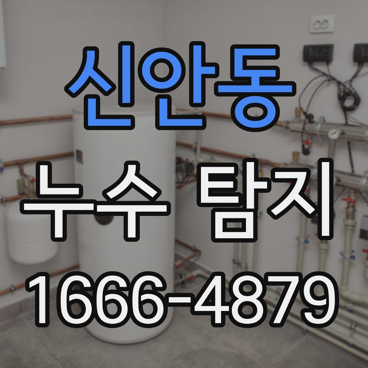 신안동 누수 탐지