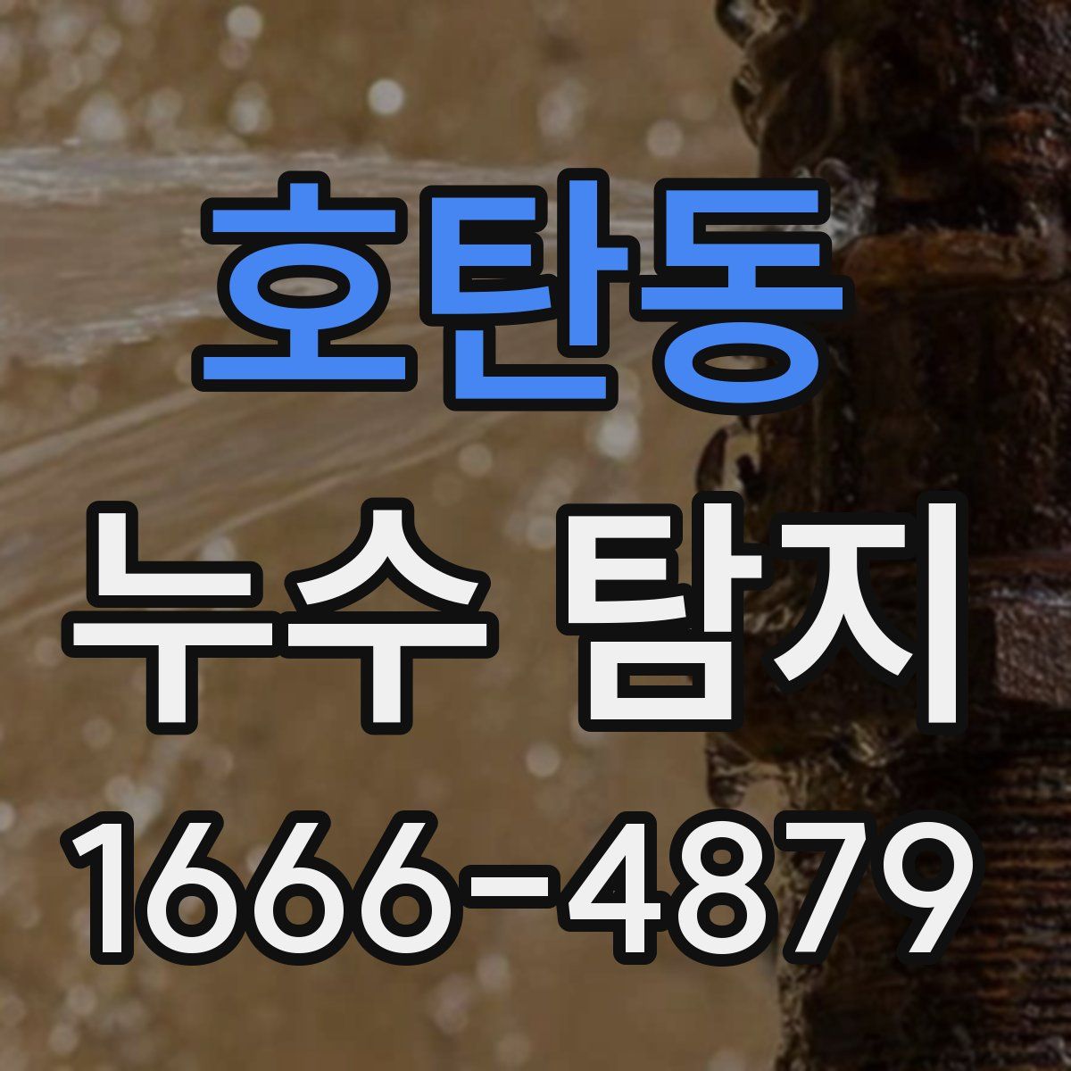호탄동 누수 탐지