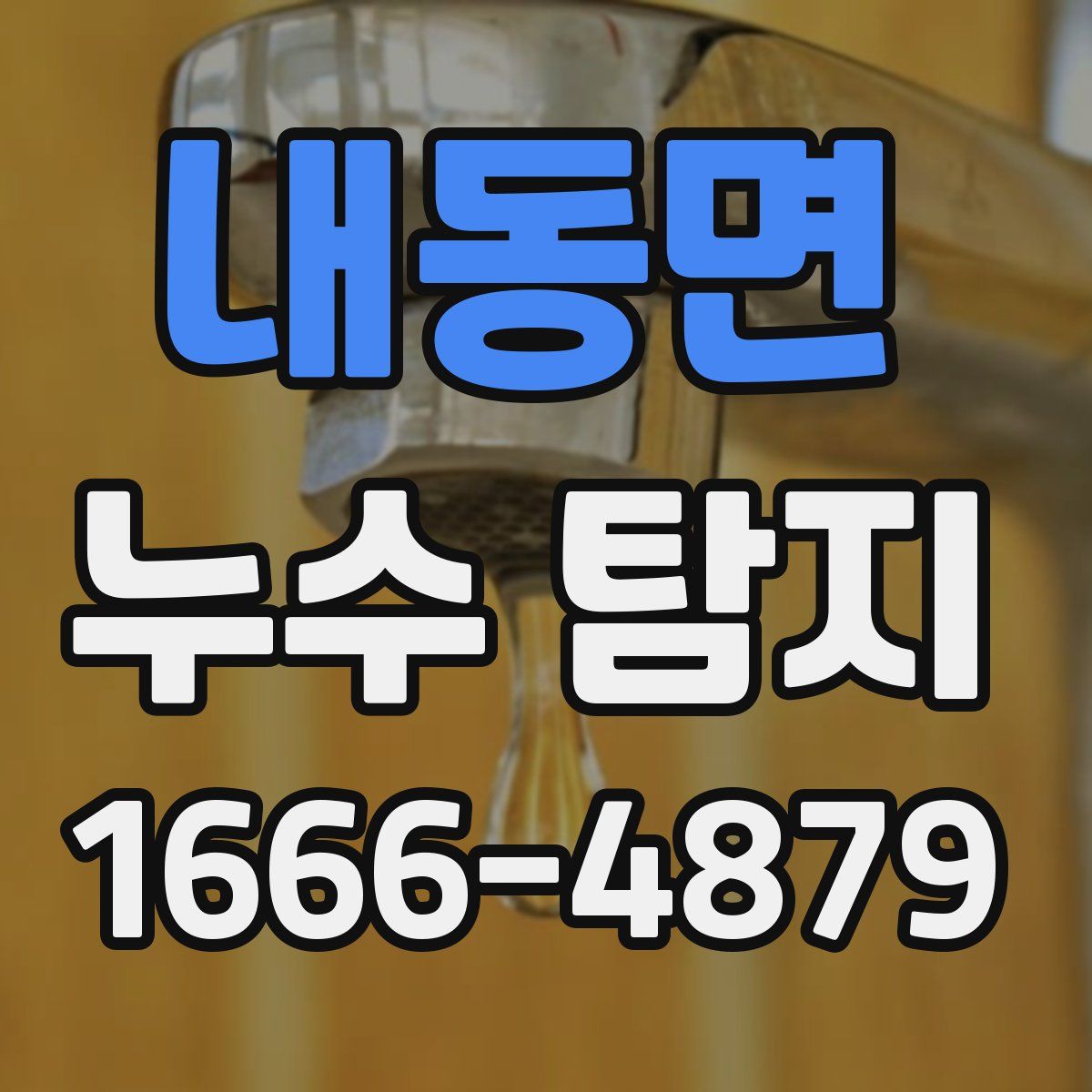 내동면 누수 탐지