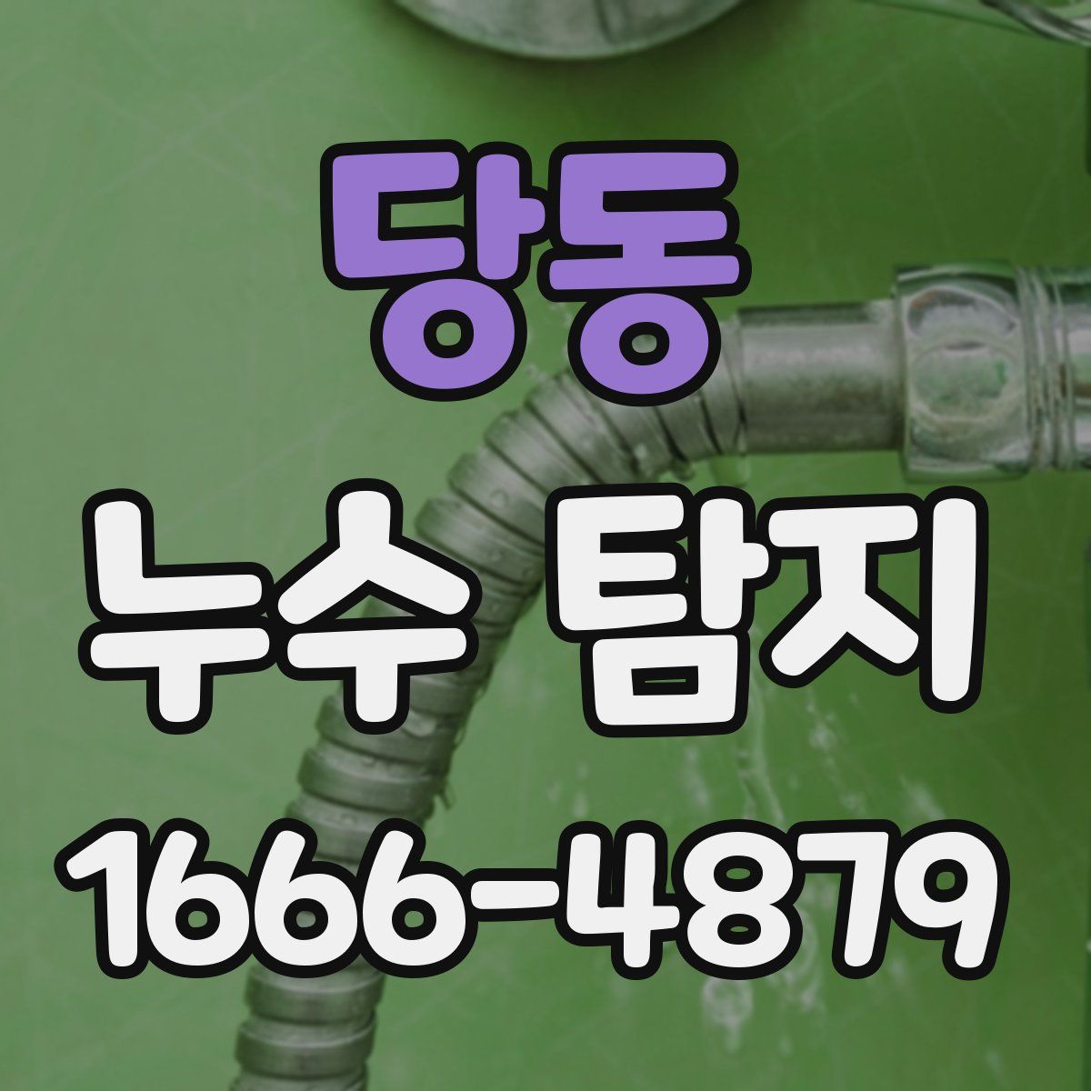 당동 누수 탐지