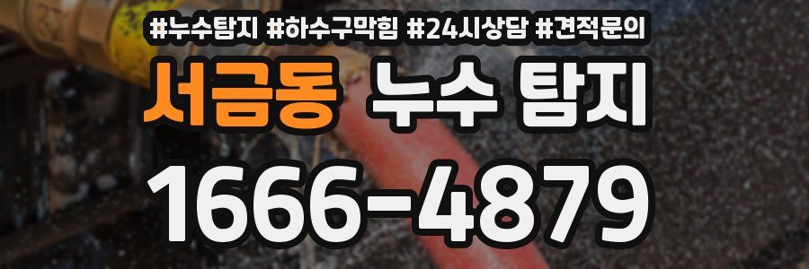 서금동 누수 탐지
