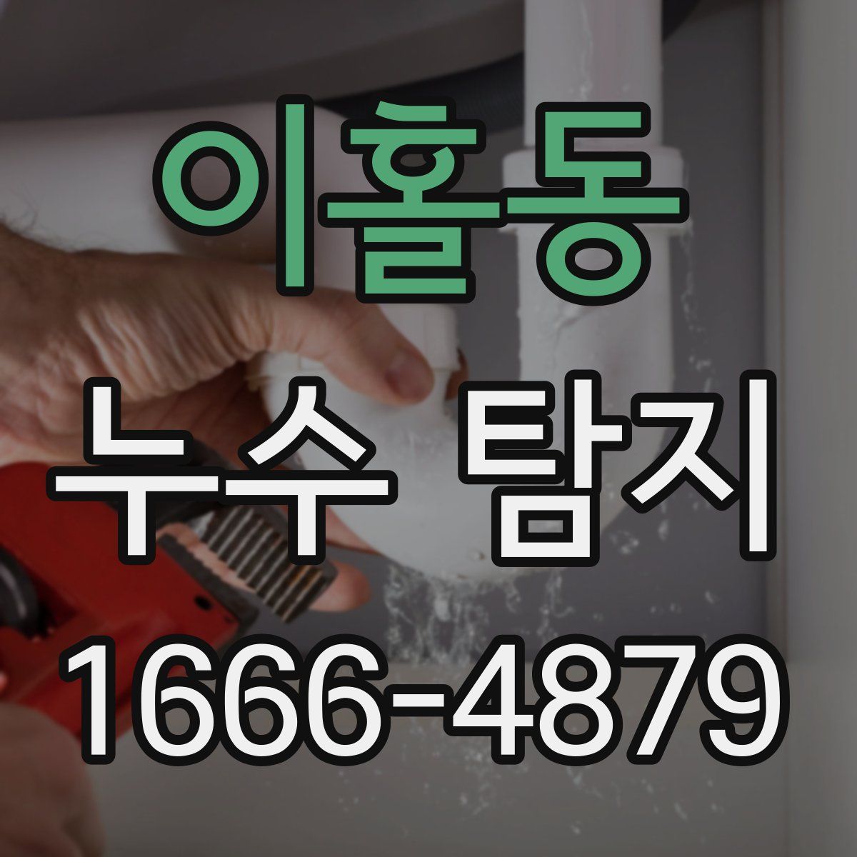 이홀동 누수 탐지