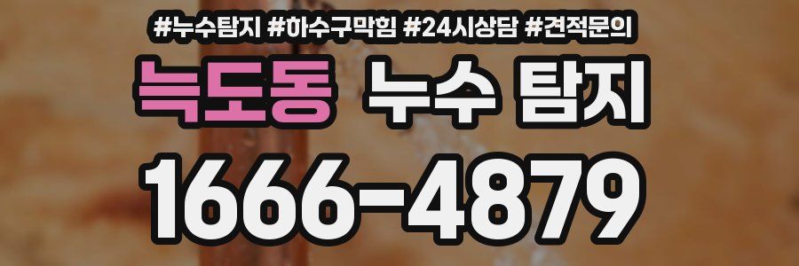 늑도동 누수 탐지