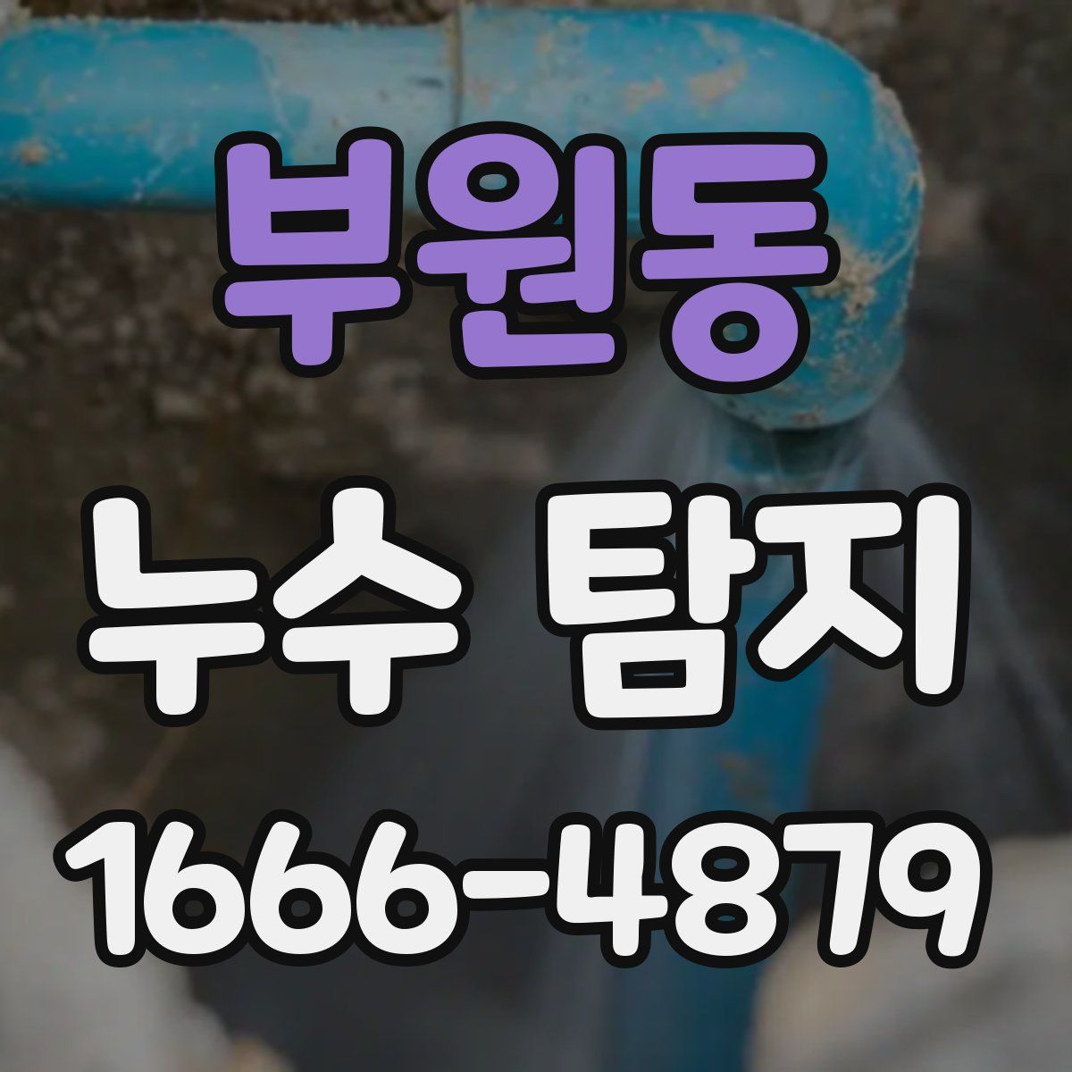 부원동 누수 탐지