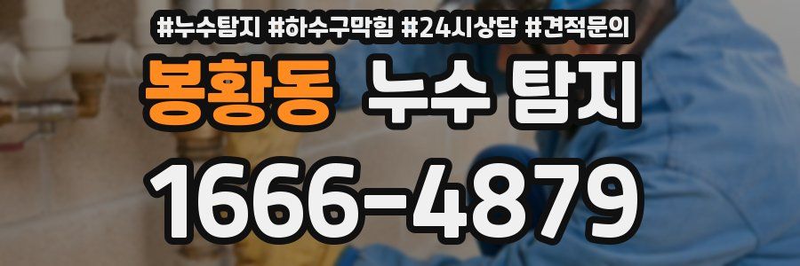 봉황동 누수 탐지