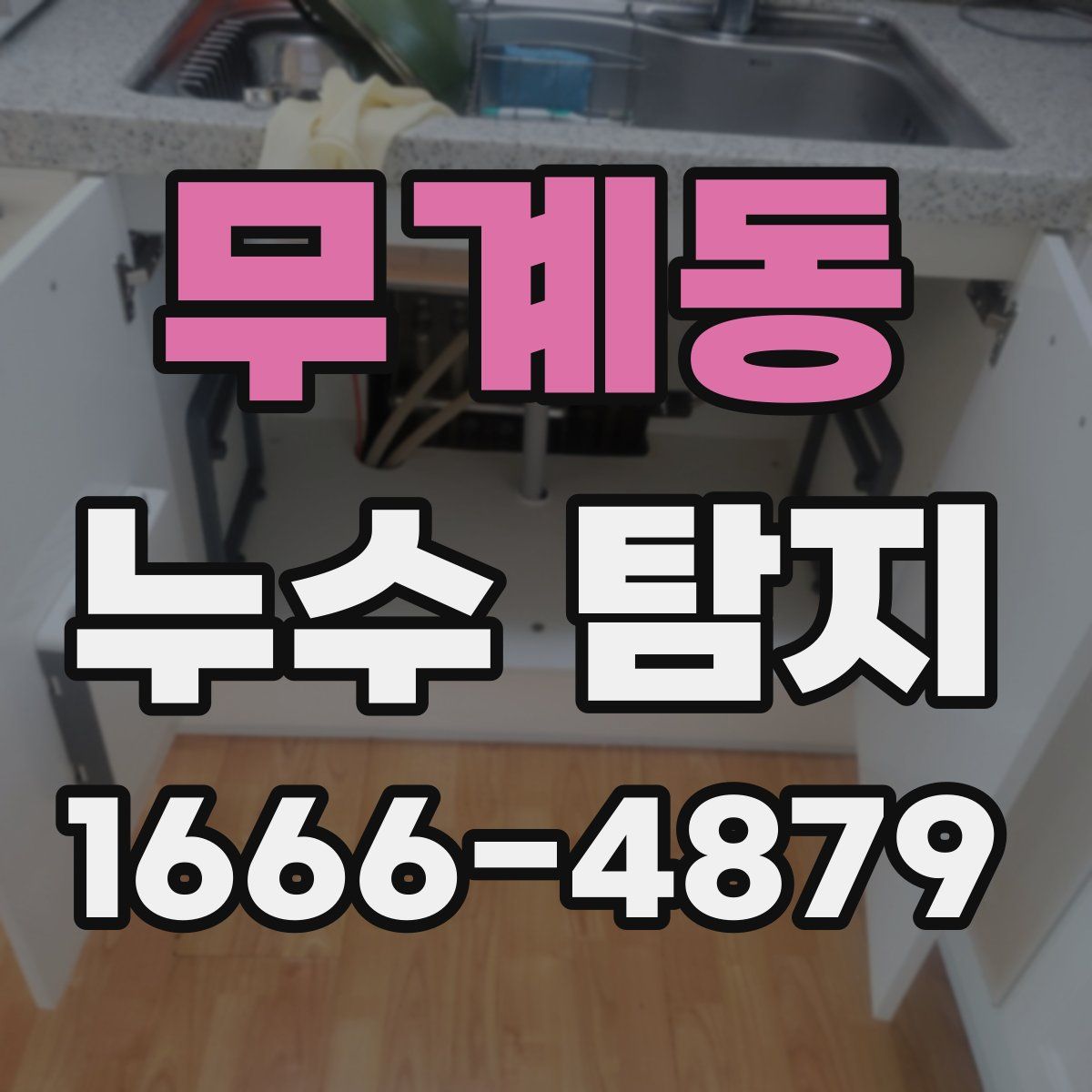 무계동 누수 탐지