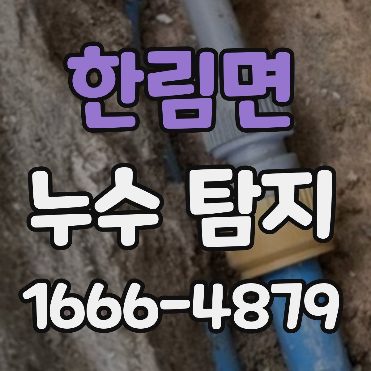 한림면 누수 탐지