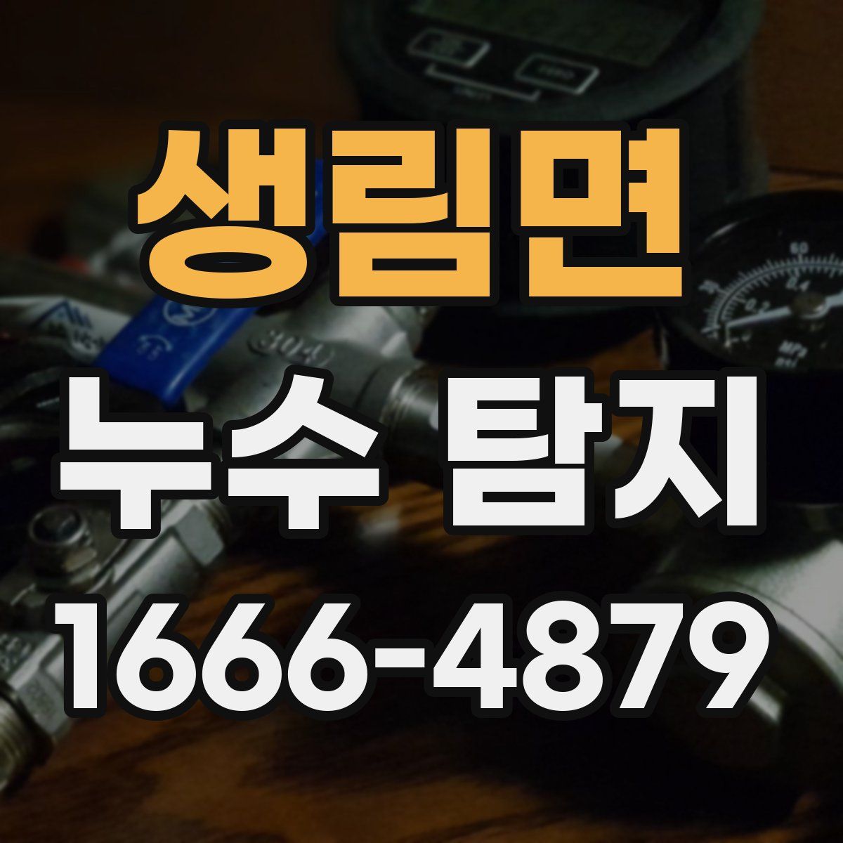 생림면 누수 탐지