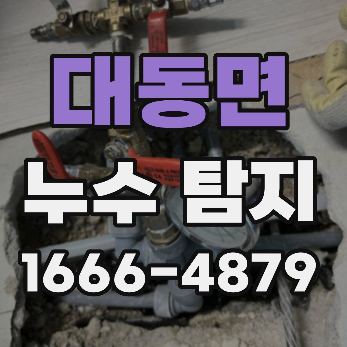 대동면 누수 탐지