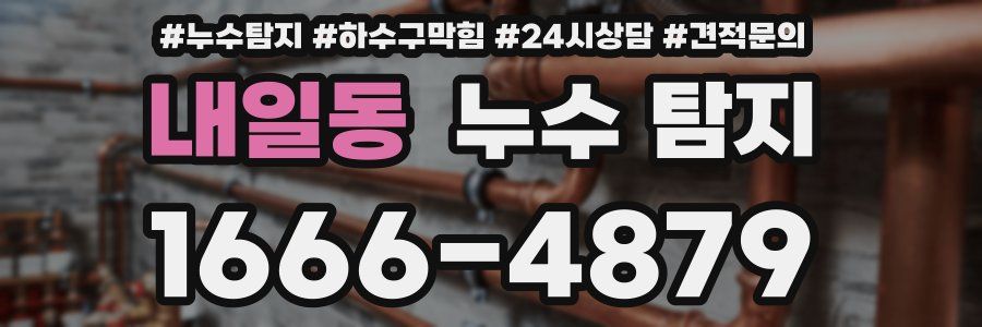 내일동 누수 탐지