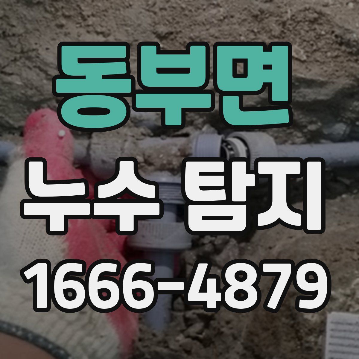 동부면 누수 탐지