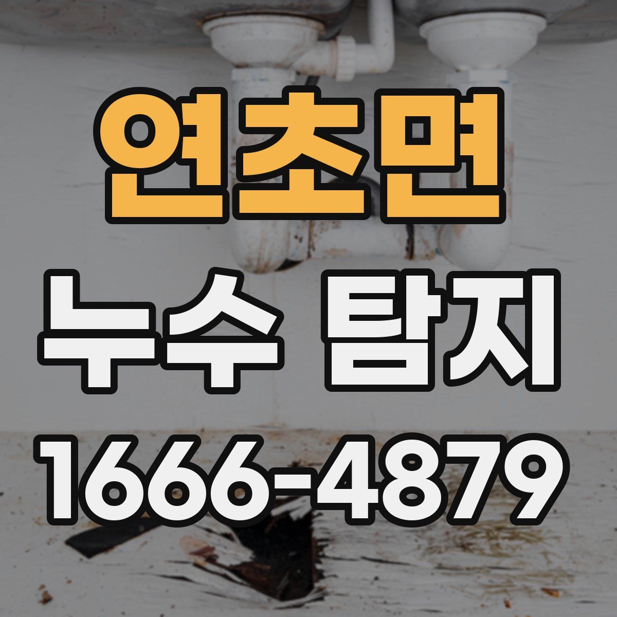 연초면 누수 탐지
