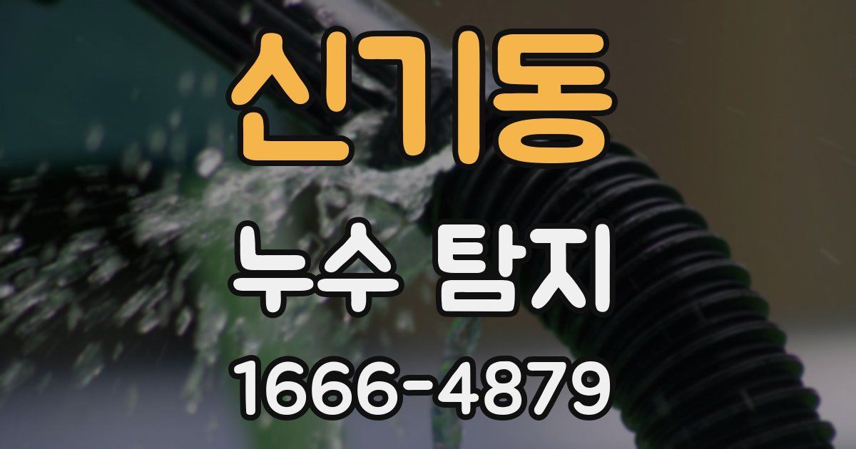 신기동 누수 탐지