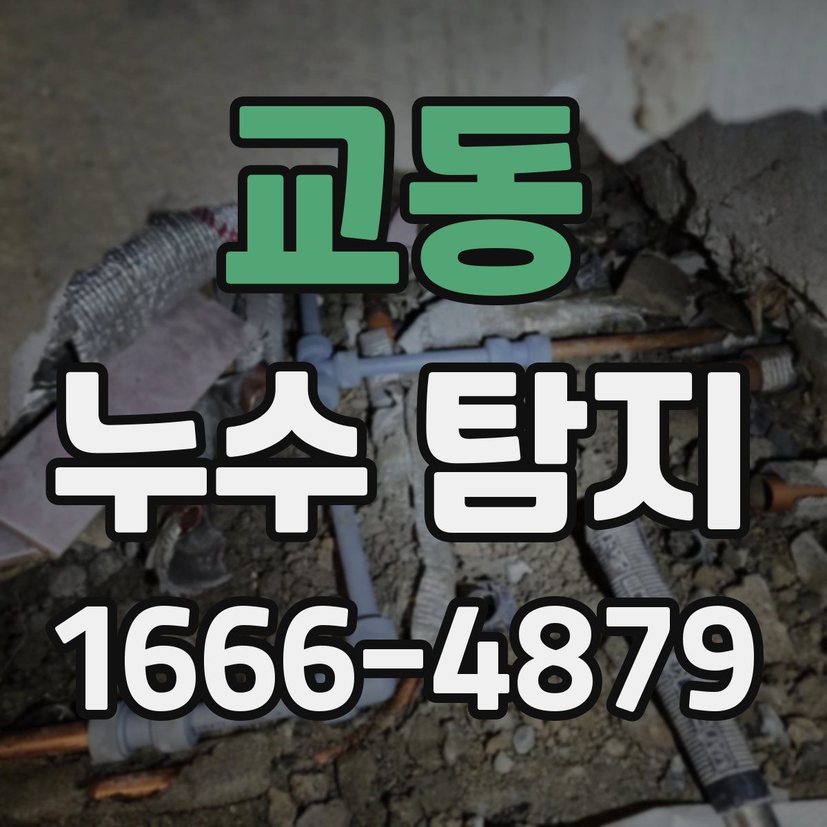 교동 누수 탐지