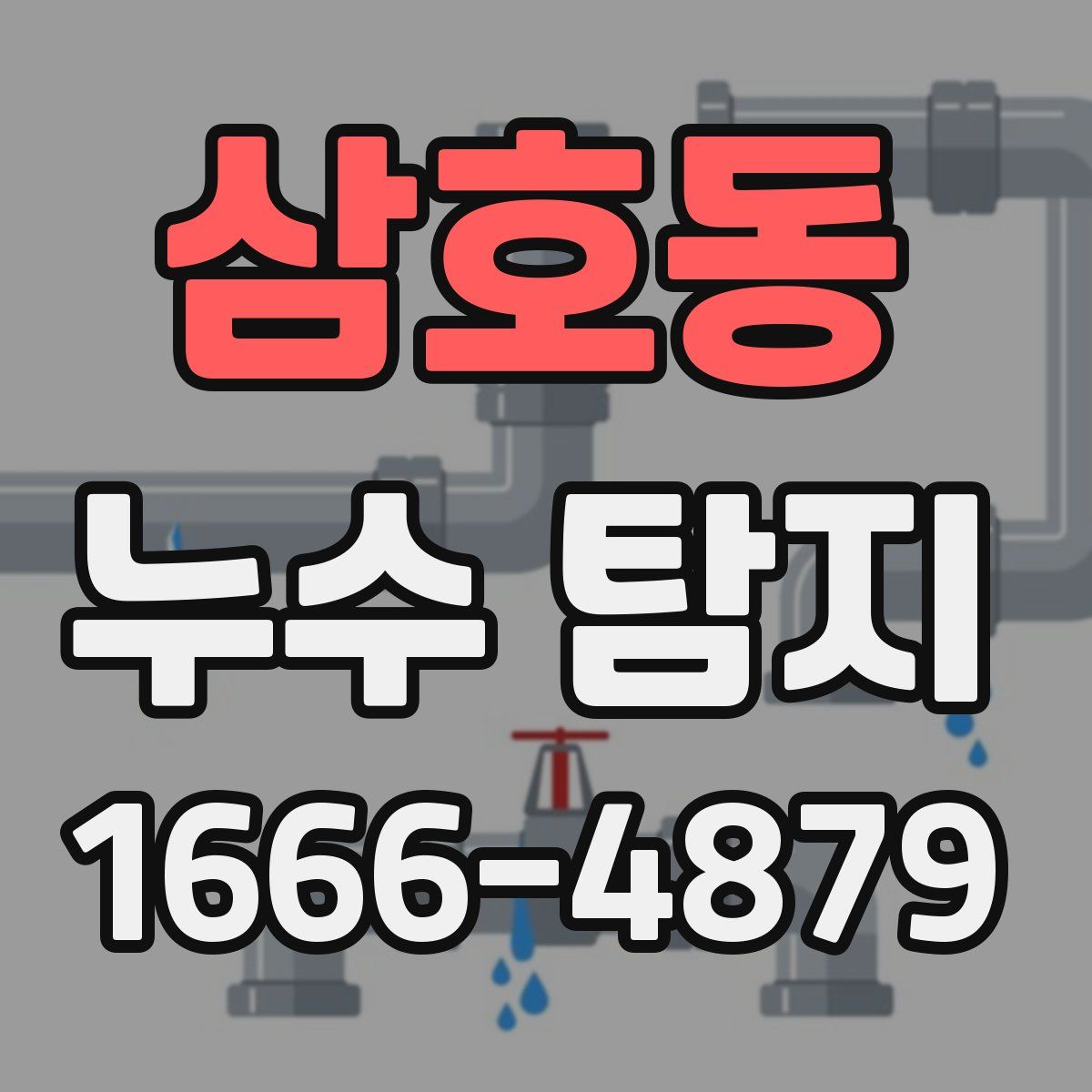 삼호동 누수 탐지