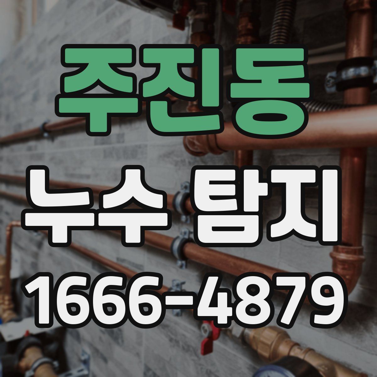 주진동 누수 탐지