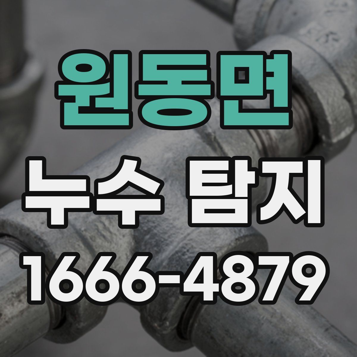 원동면 누수 탐지