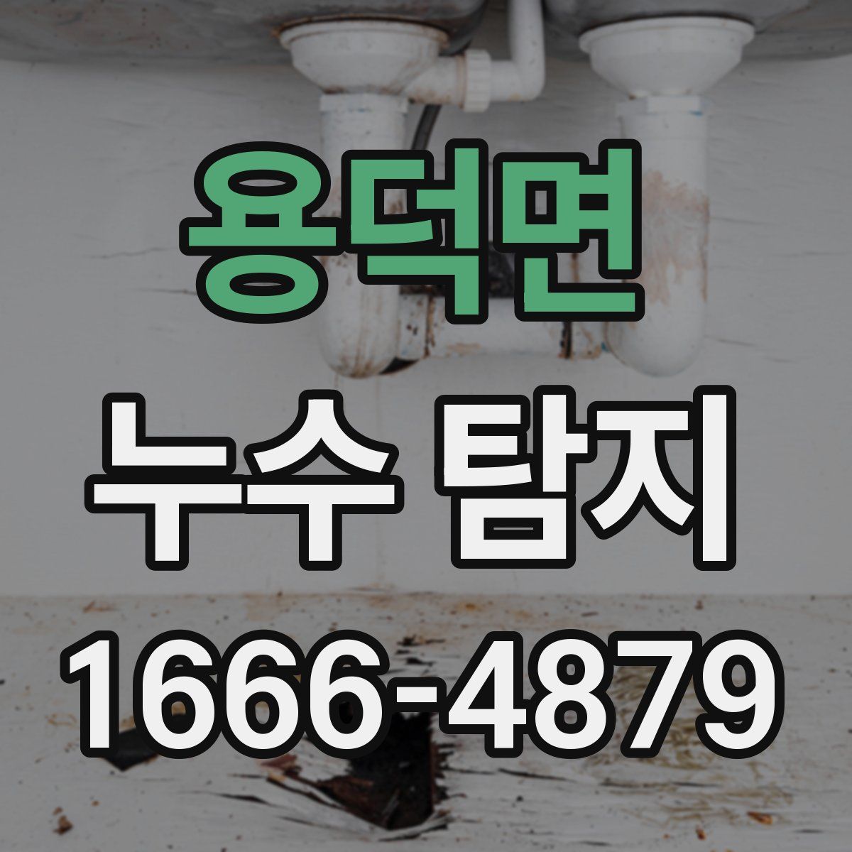 용덕면 누수 탐지