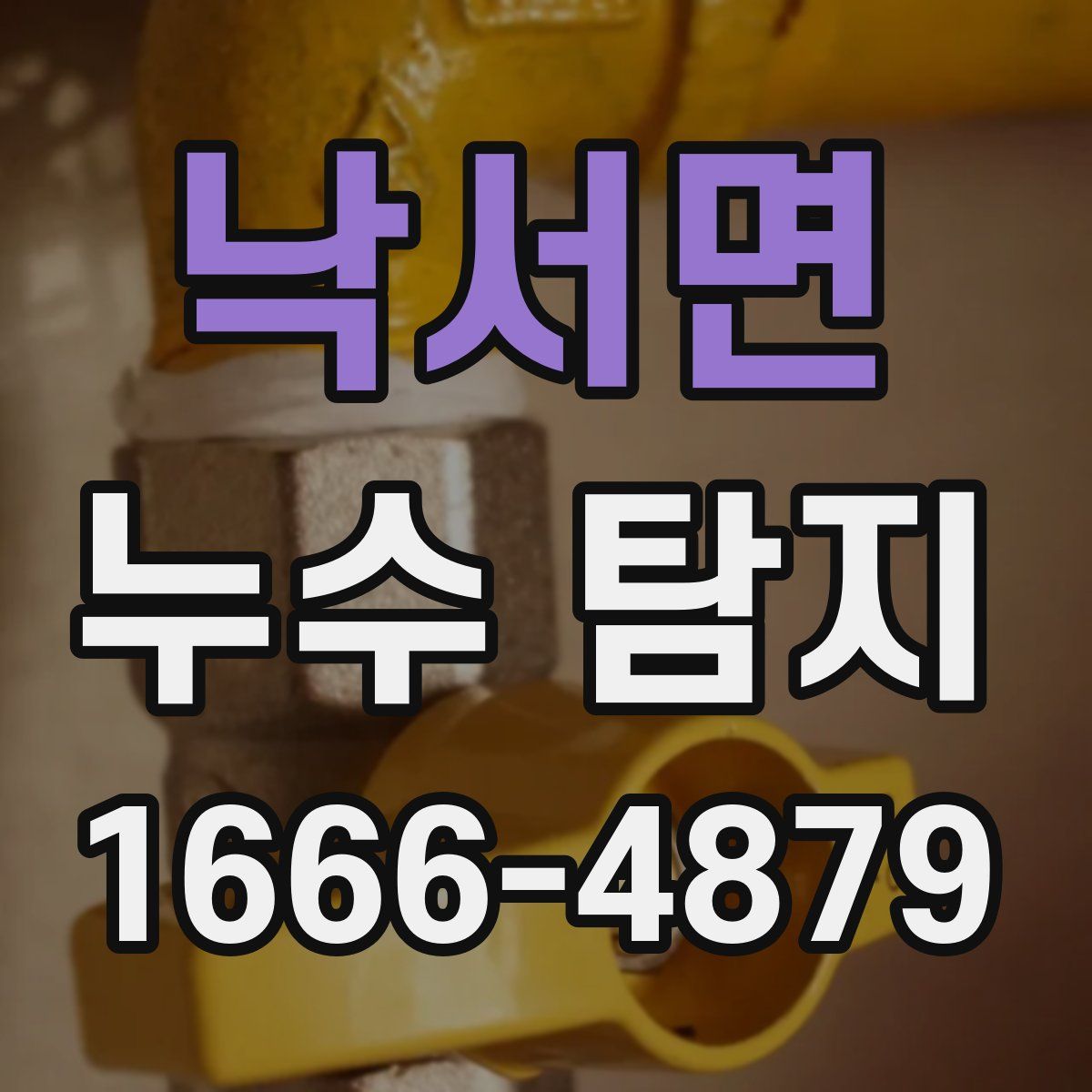 낙서면 누수 탐지