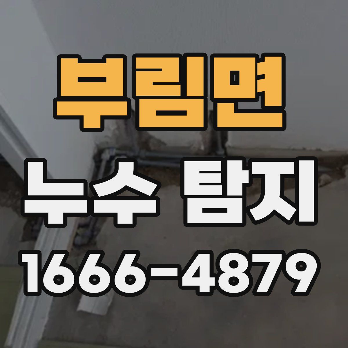 부림면 누수 탐지