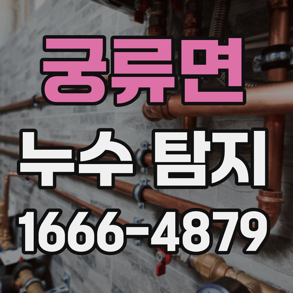 궁류면 누수 탐지