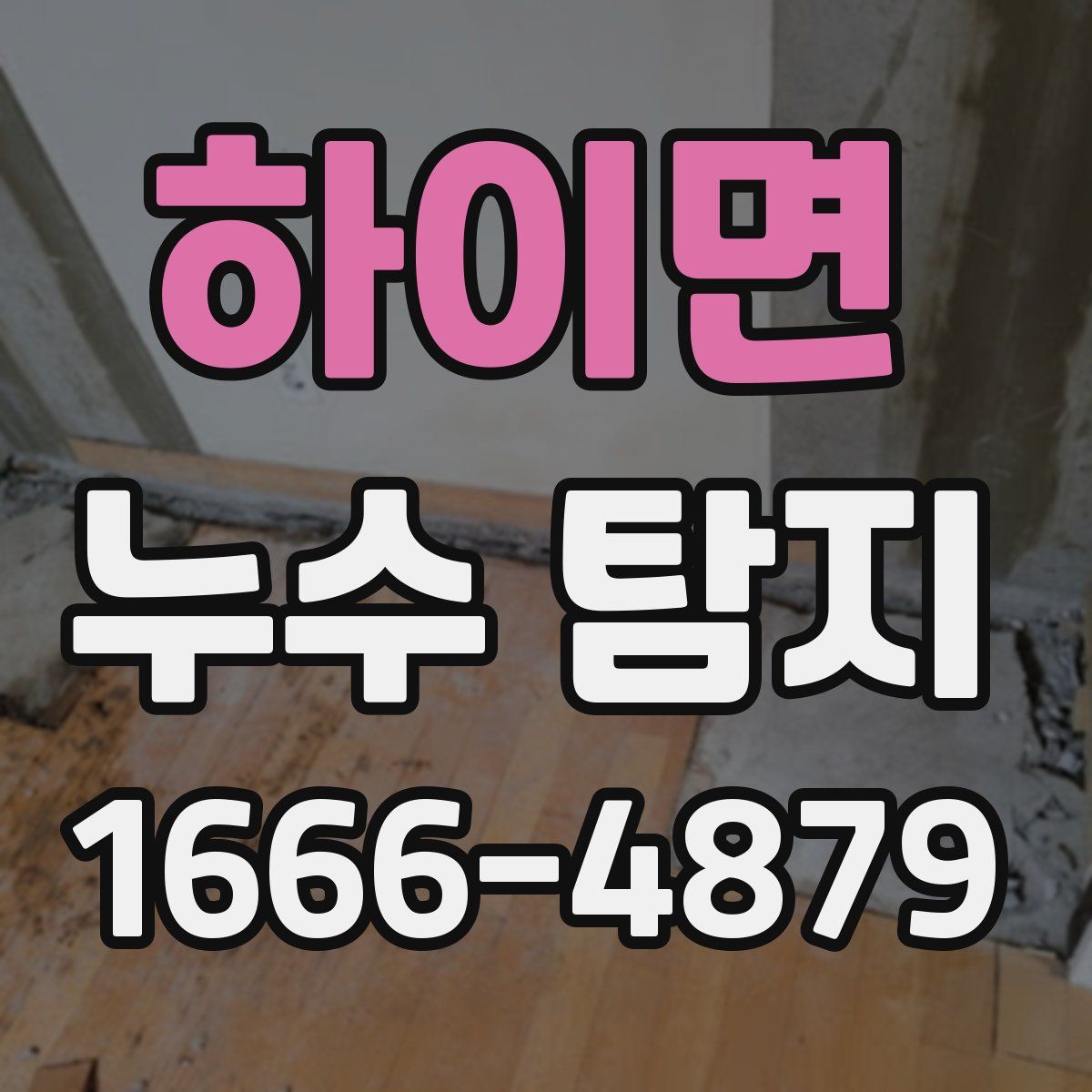 하이면 누수 탐지