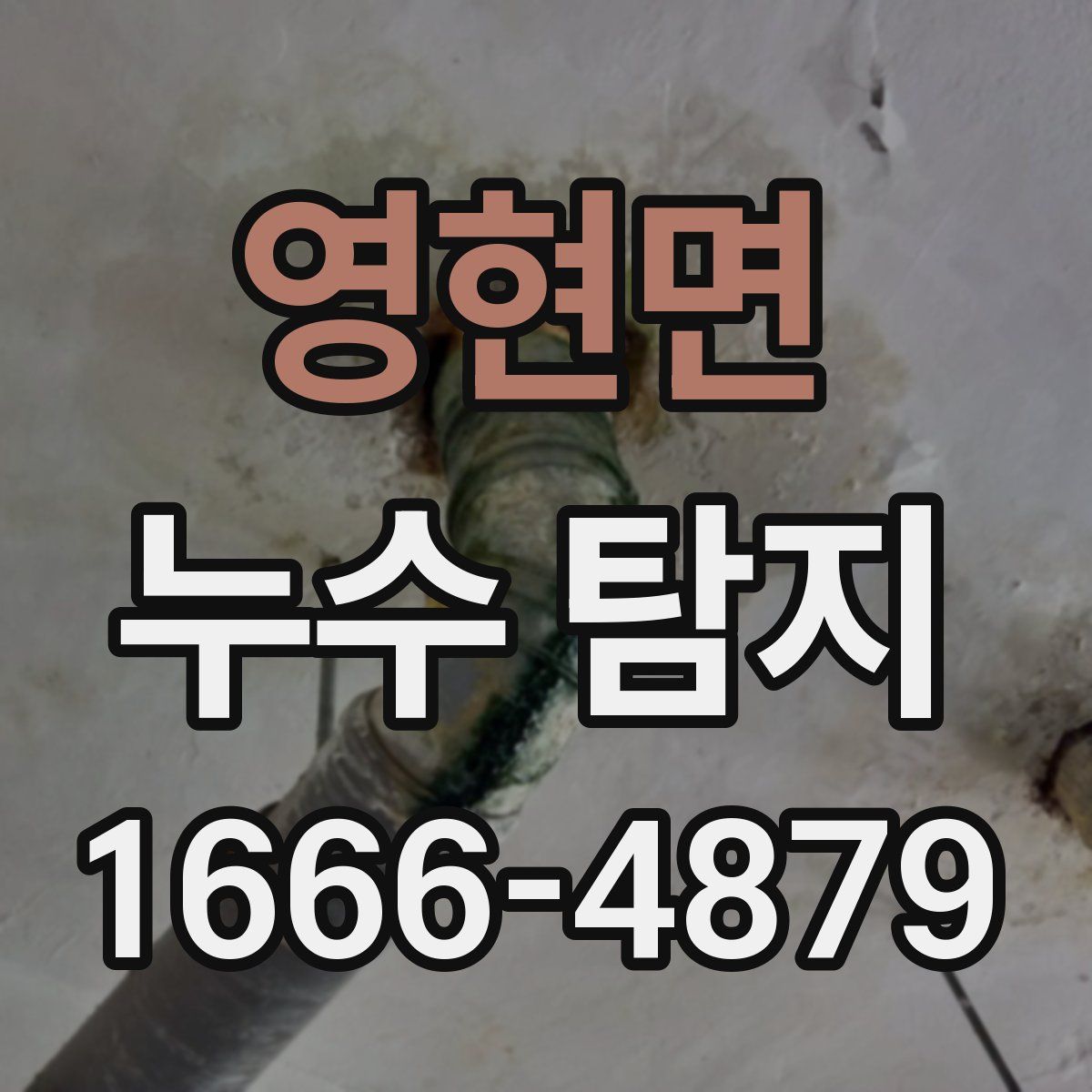 영현면 누수 탐지