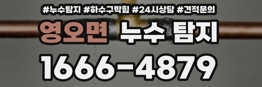영오면 누수 탐지