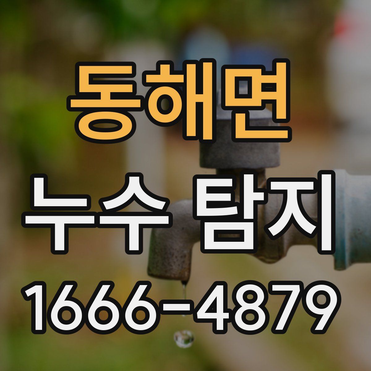 동해면 누수 탐지