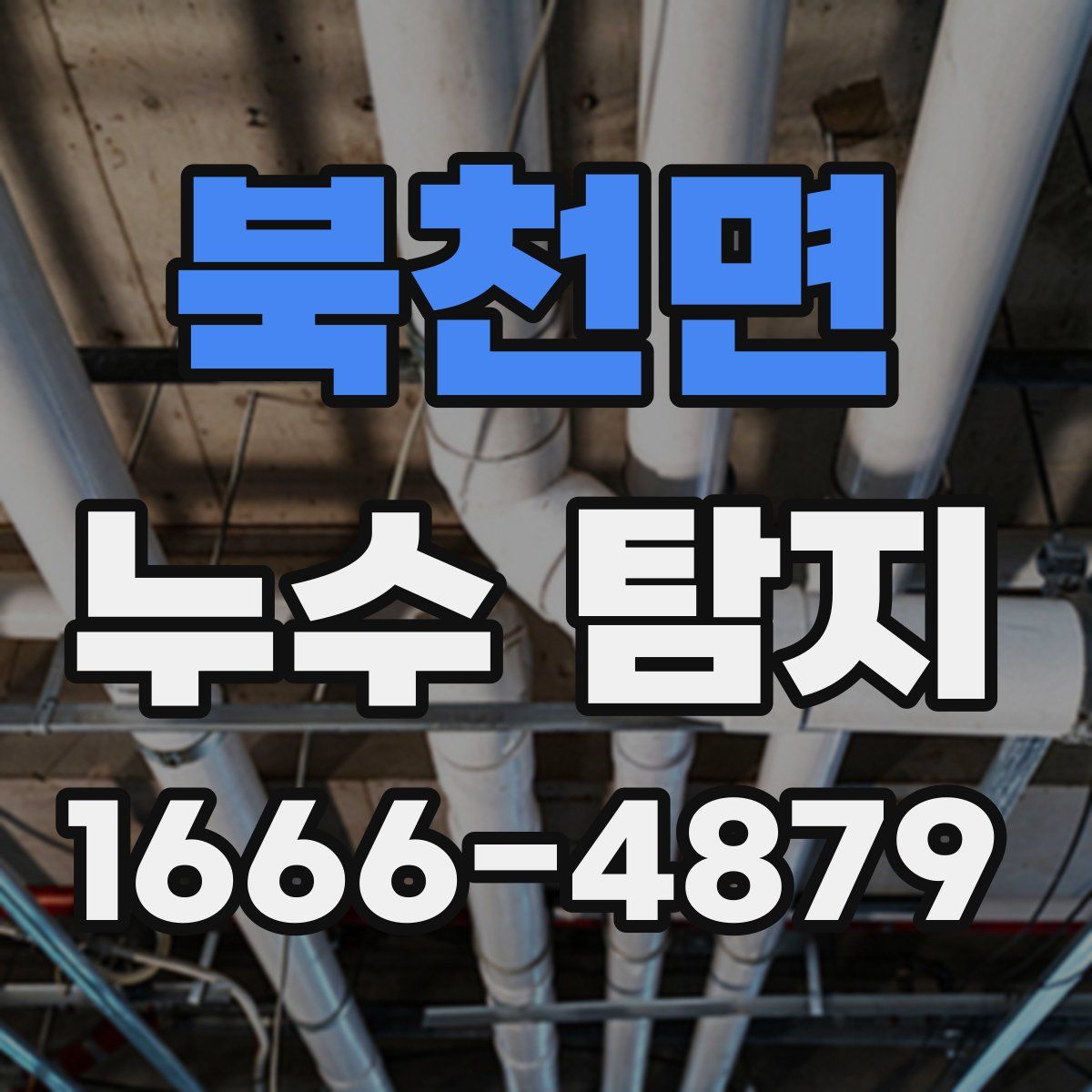 북천면 누수 탐지