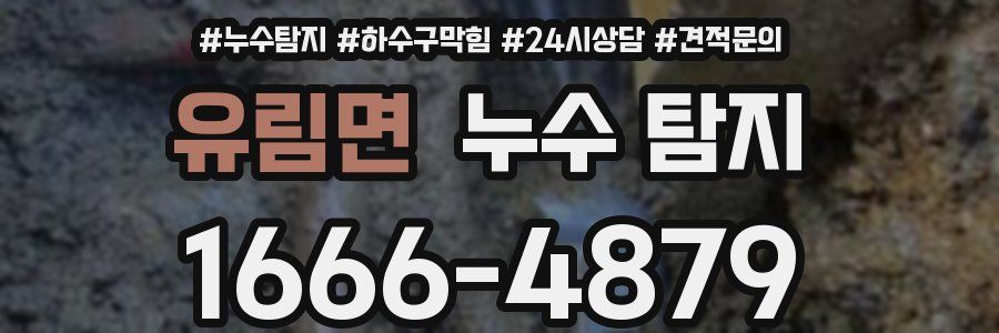 유림면 누수 탐지