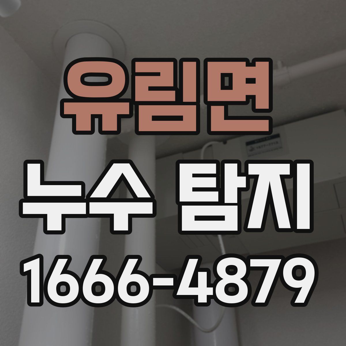 유림면 누수 탐지