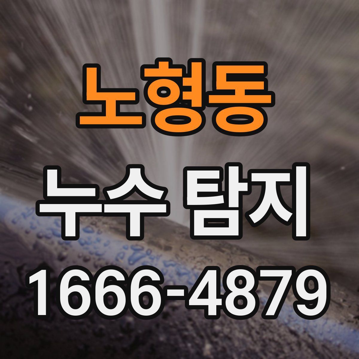 노형동 누수 탐지