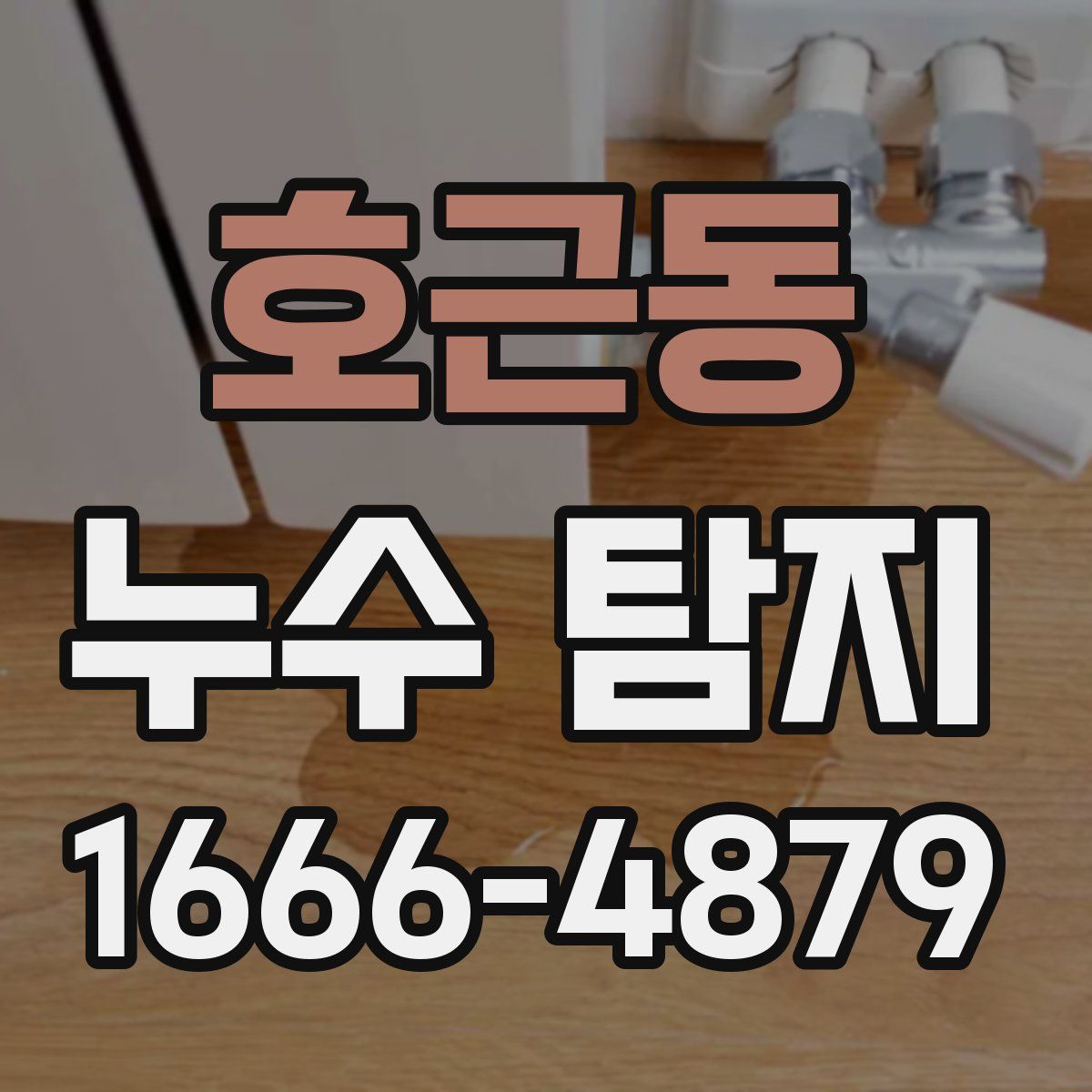 호근동 누수 탐지