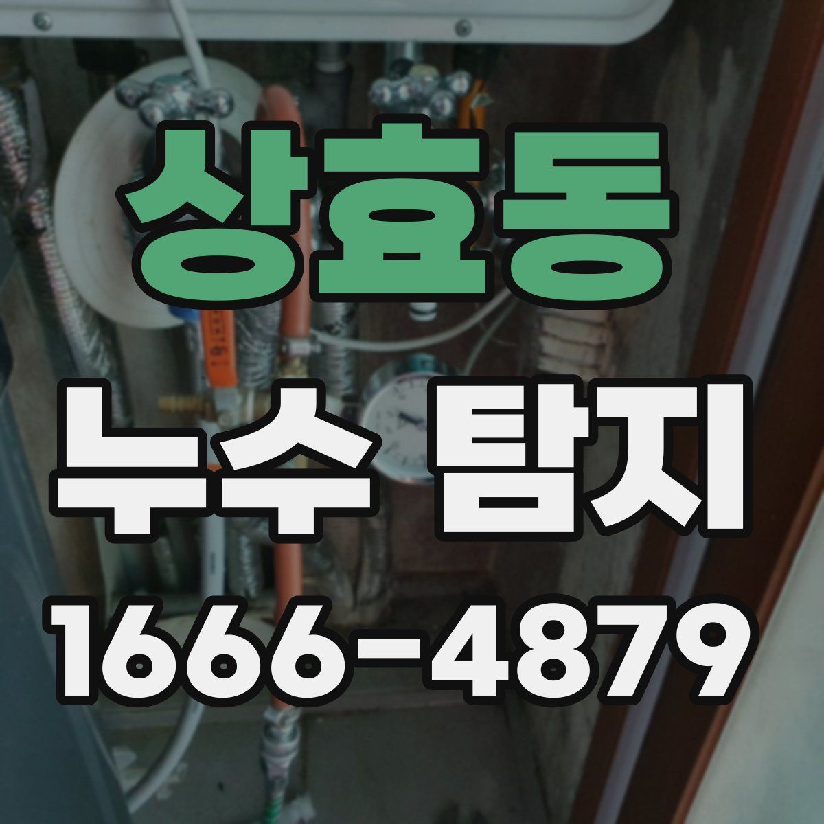 상효동 누수 탐지