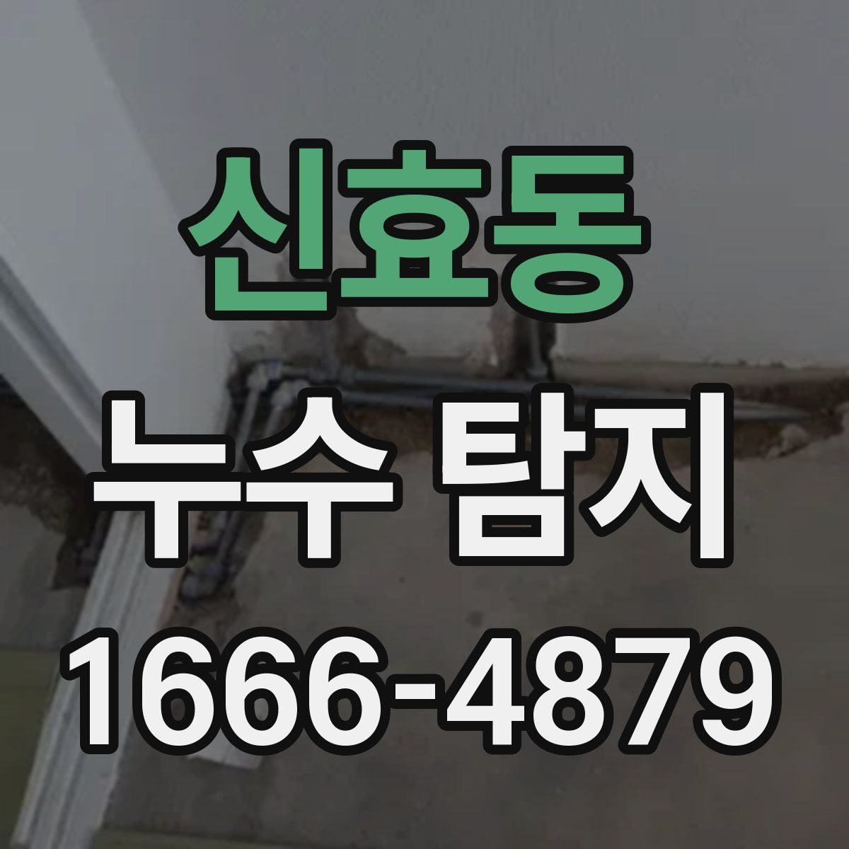 신효동 누수 탐지